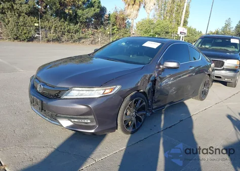 2017 Honda Accord Touring V6 из США, поврежденный, VIN 1HGCT2B07HA004373